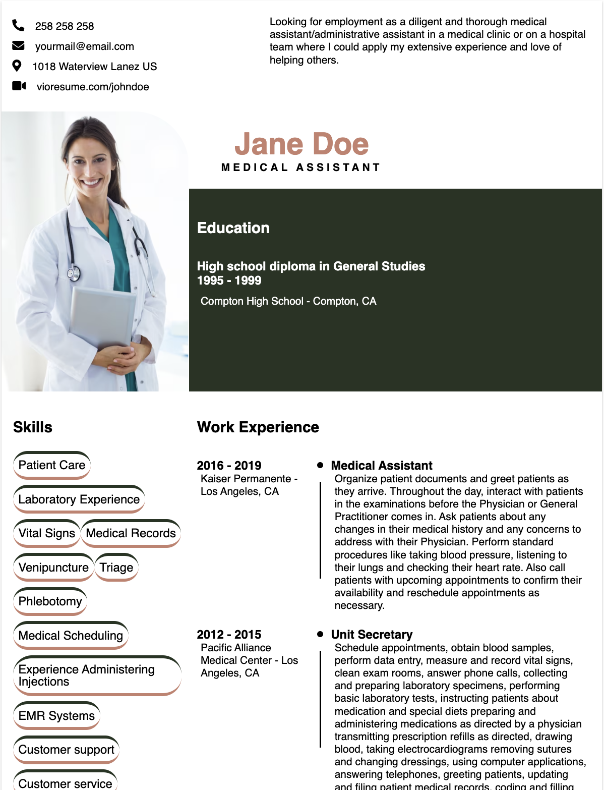 MEDICAL ASSISTANT