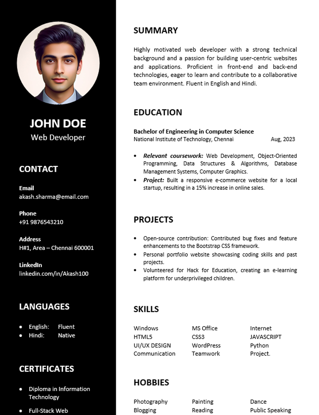 Web Developer